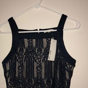 Navy blue professional dress